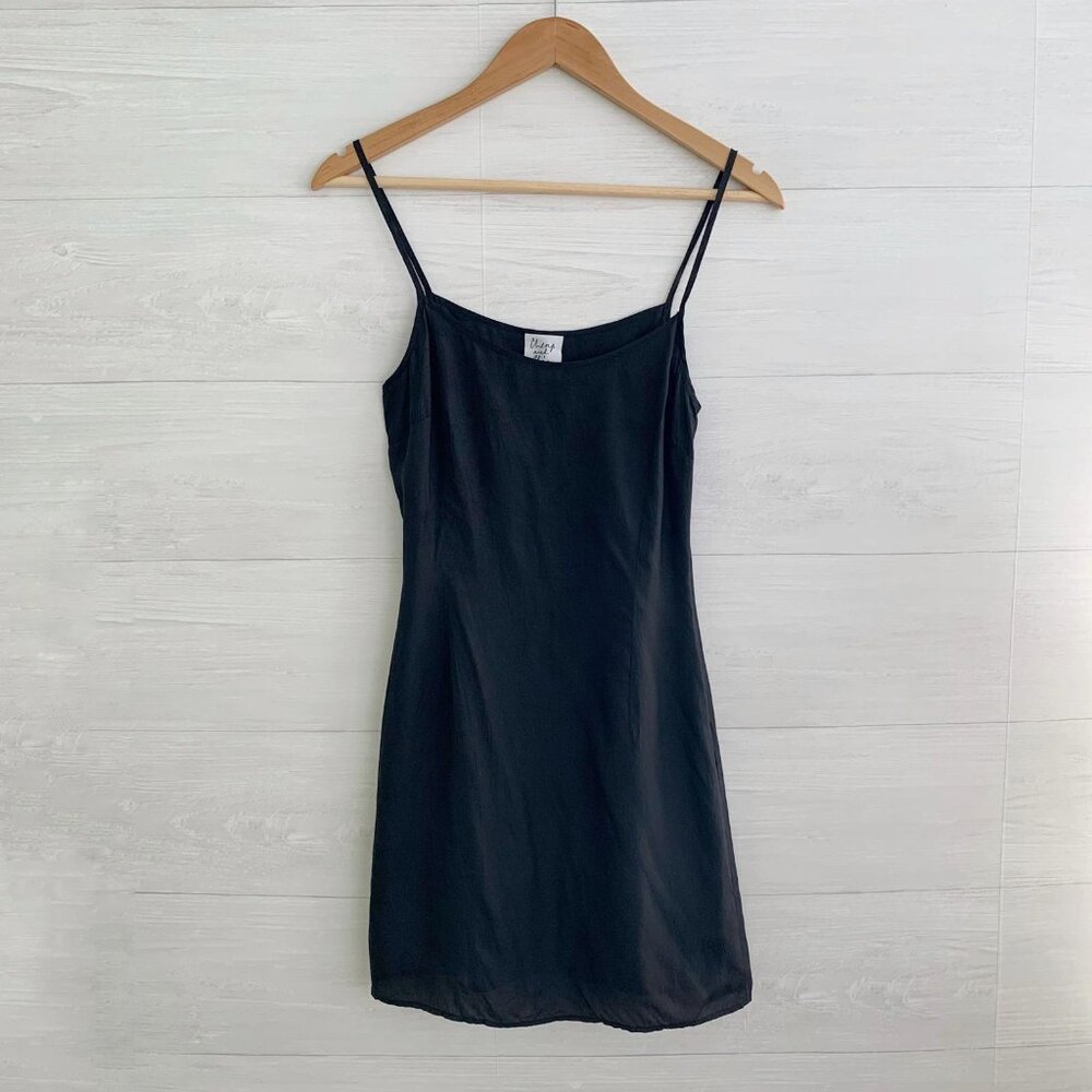 Moschino Black Slip Dress